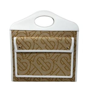 Burberry Beige Medium Pocket Bag Shoulder Bag $1490
